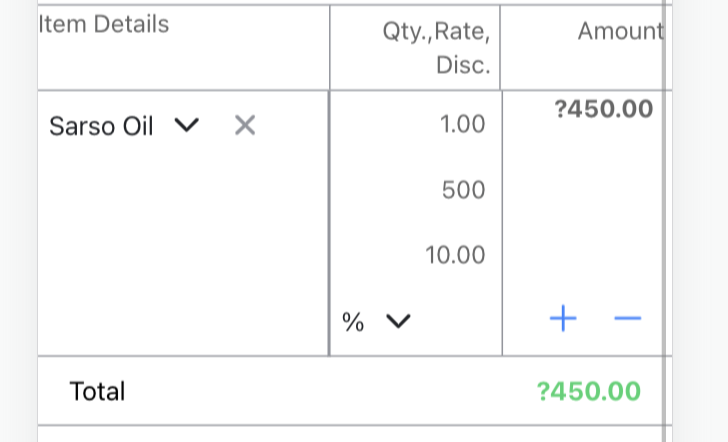 change discount type