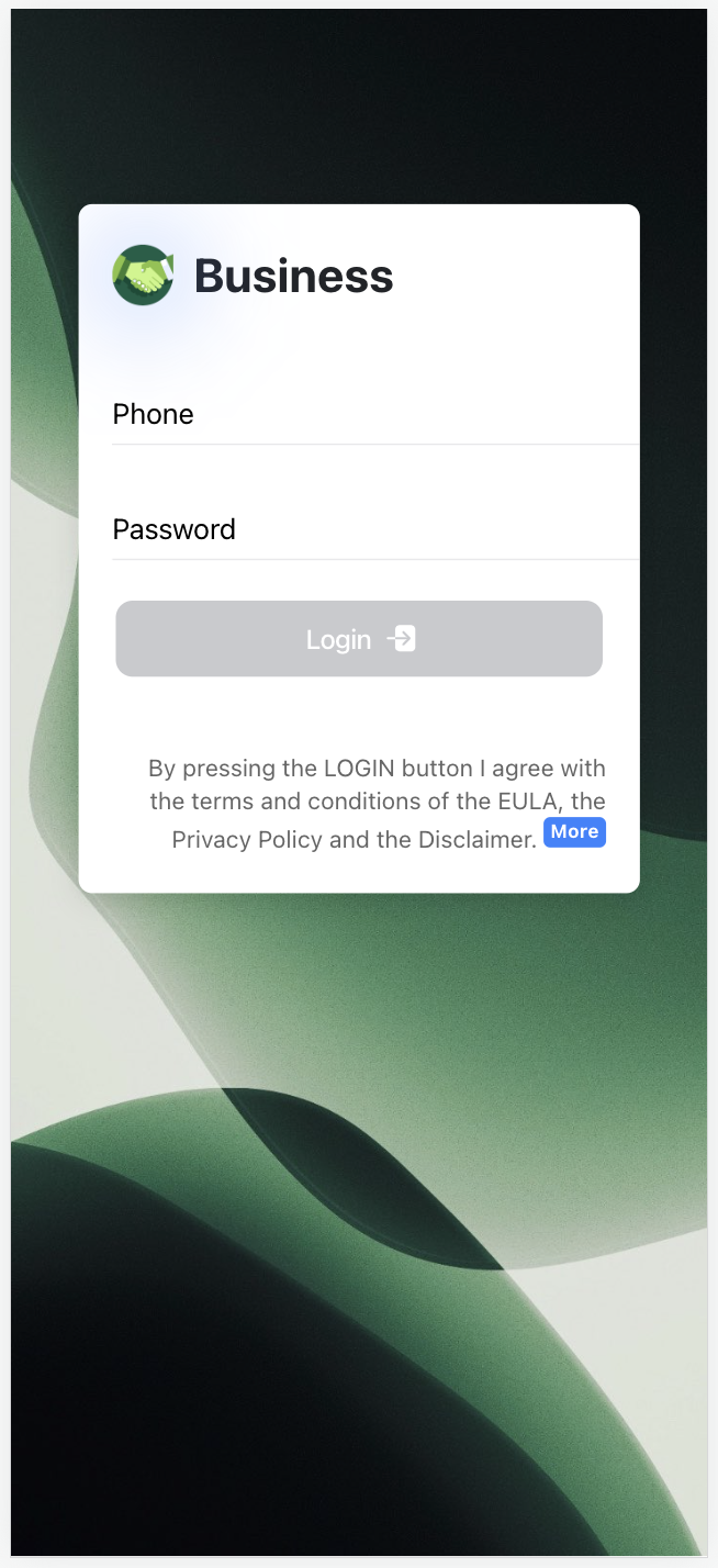 Login Page