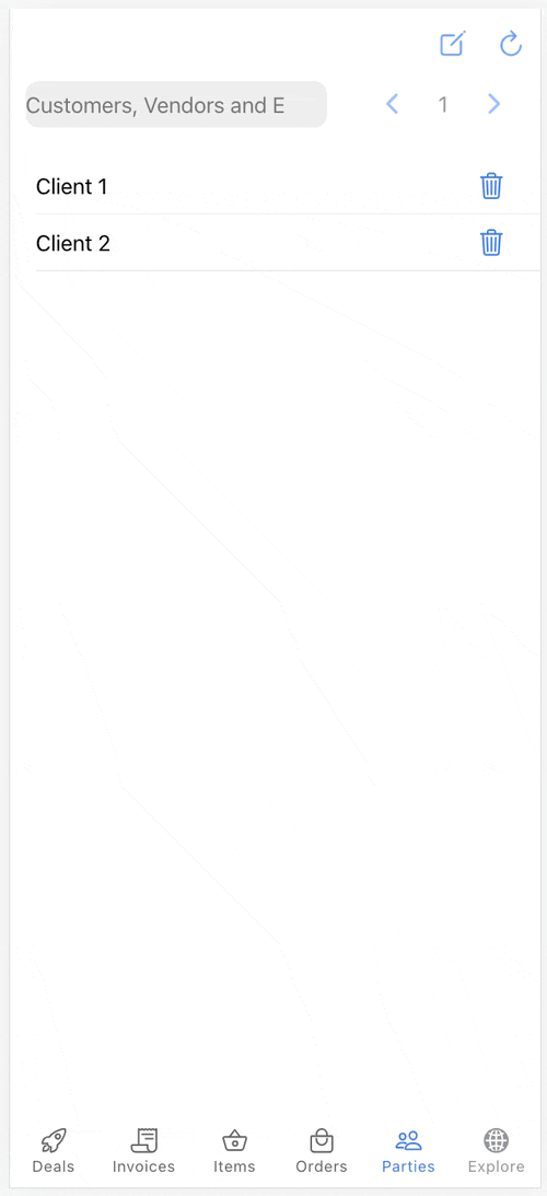 how to create a new order from order screen