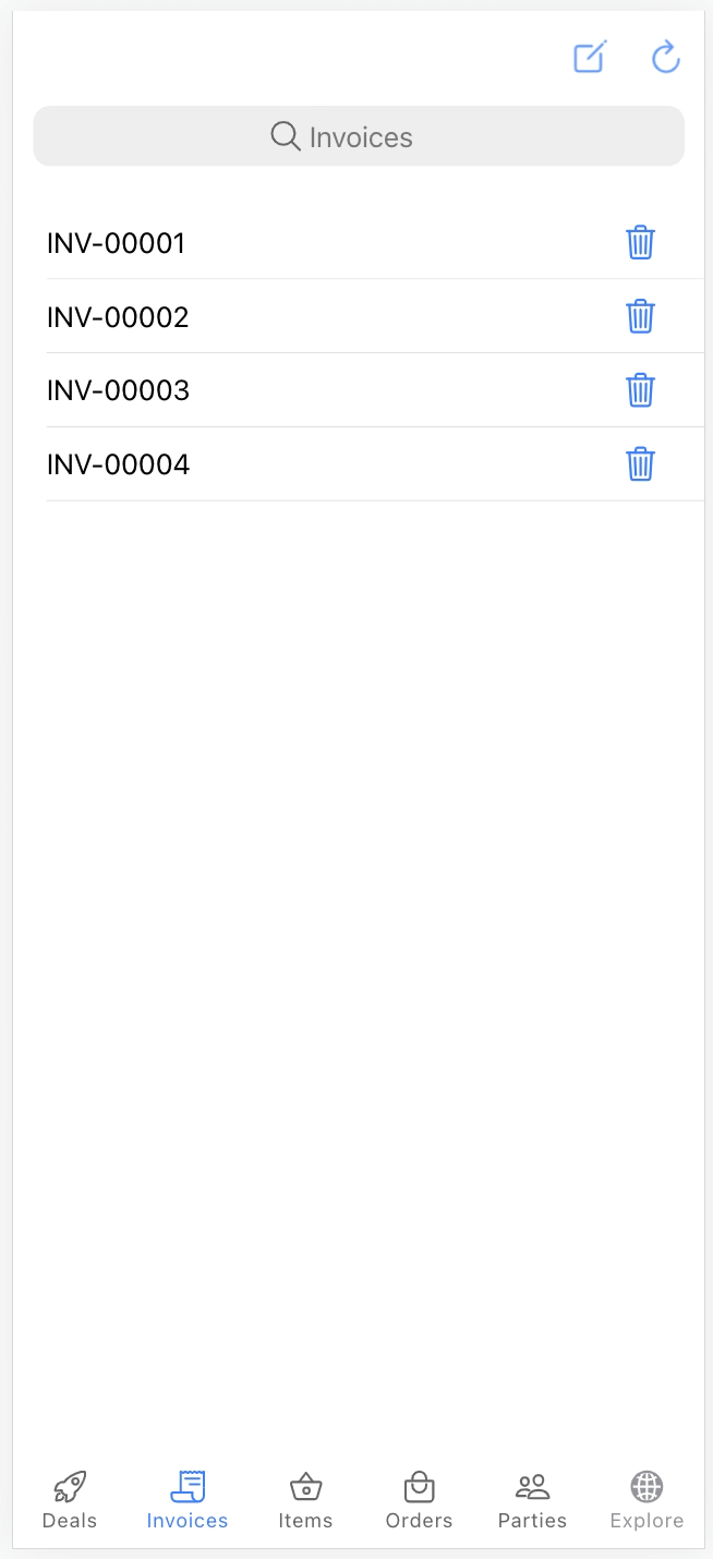 how to create an invoice