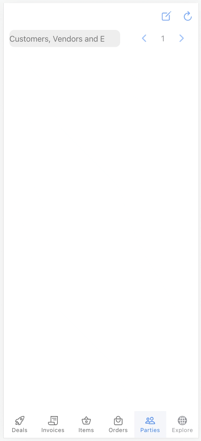 how to add a new party mobile