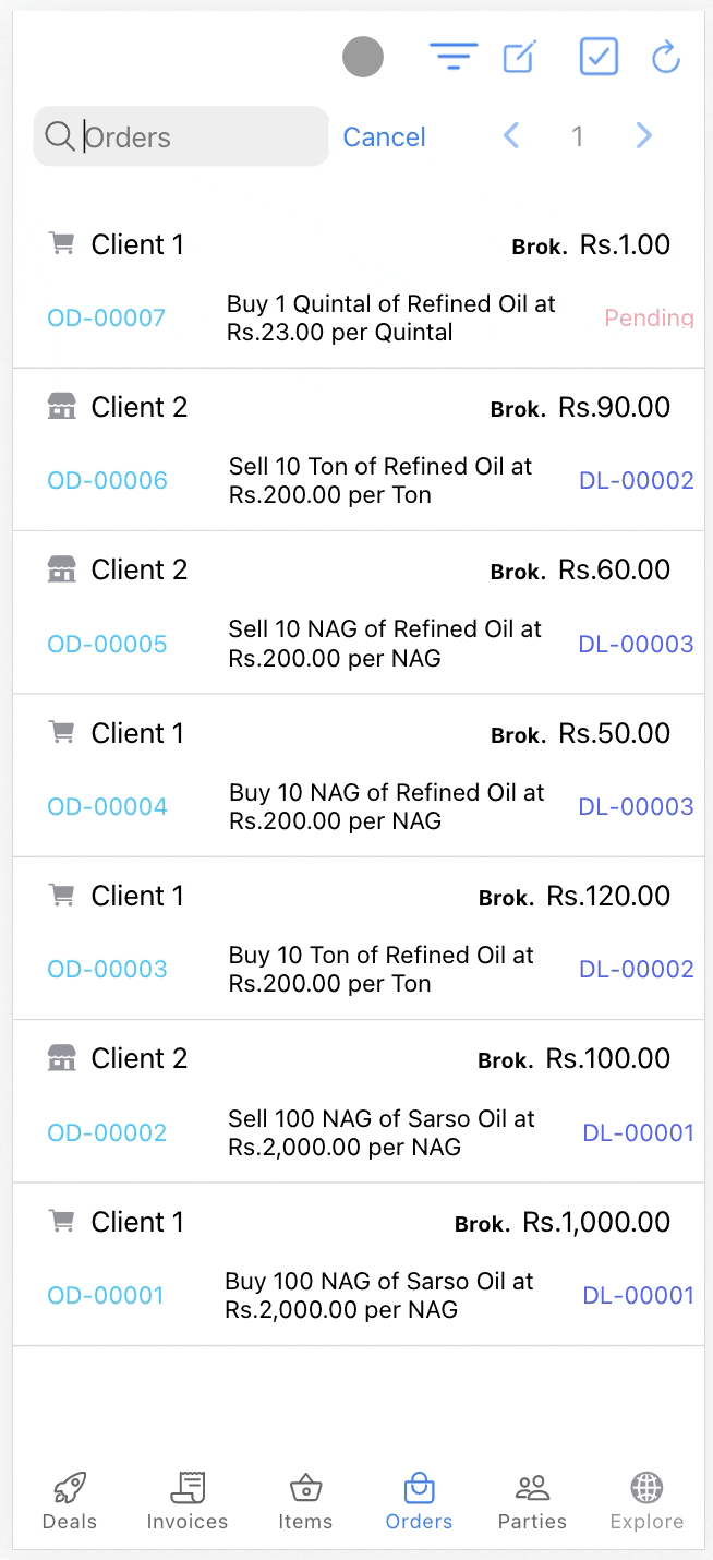 how to create an invoice from multiple orders