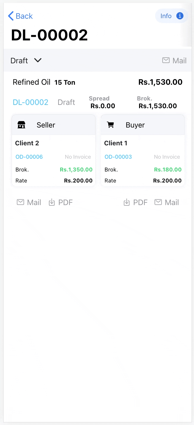 how to create an invoice from deal